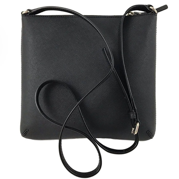♠️ NWT Kate Spade Laurel Way Rima Crossbody Bag | Black - Picture 2 of 9